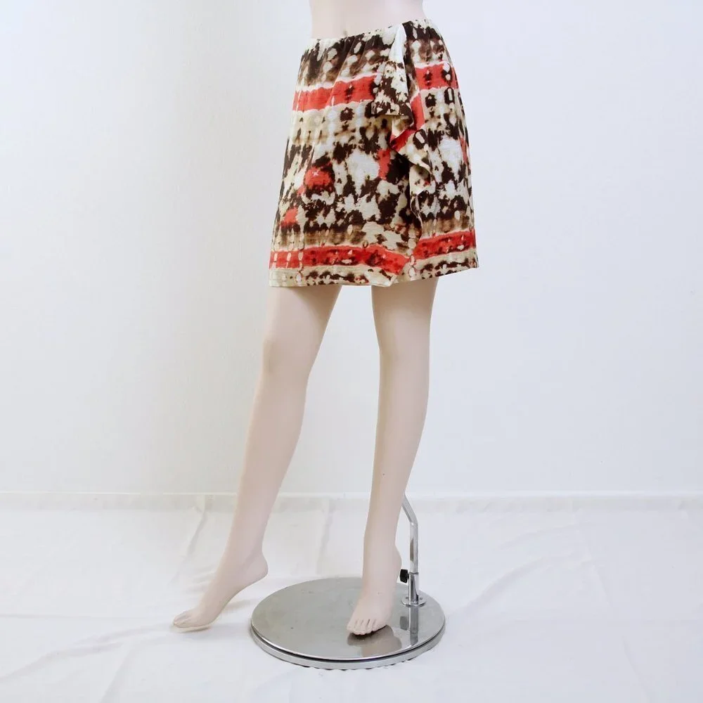 Vince Camuto Tie Dye‎ Sarong Mini Skirt